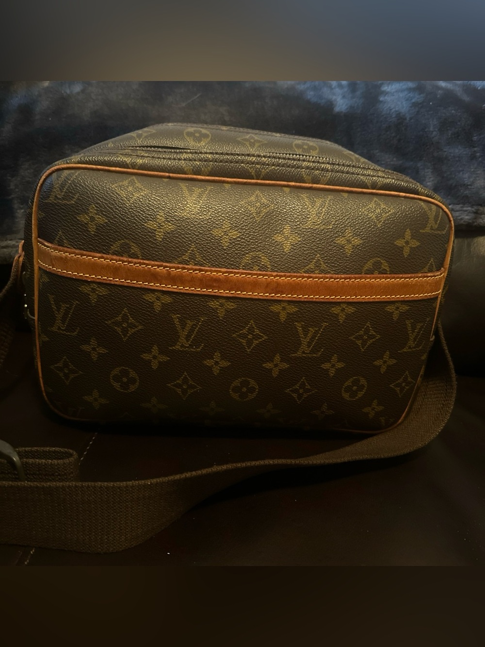 Louis Vuitton Monogram Reporter PM Crossbody Messenger Bag